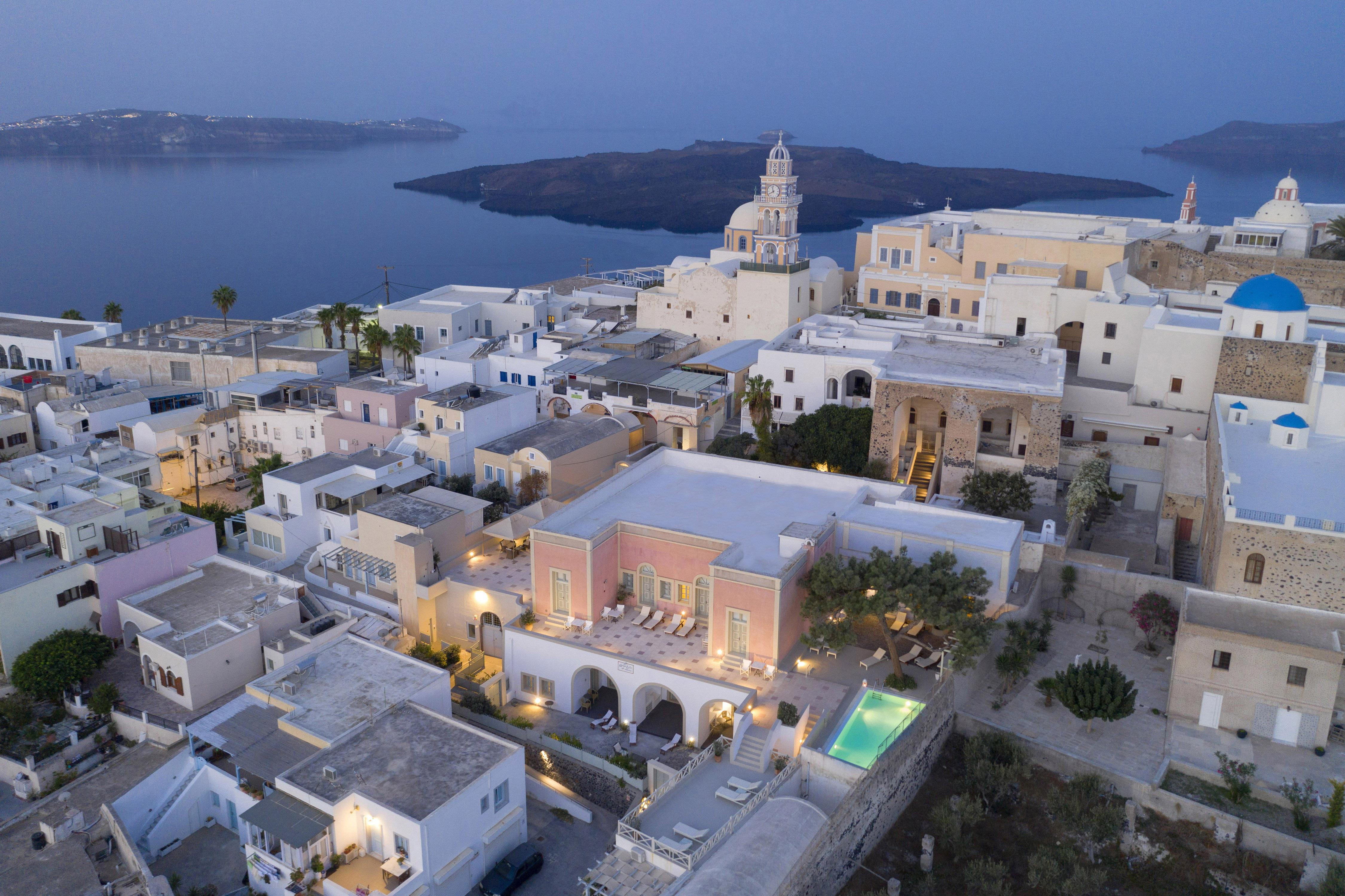Hotel Aria Lito Mansion à Fira  Extérieur photo