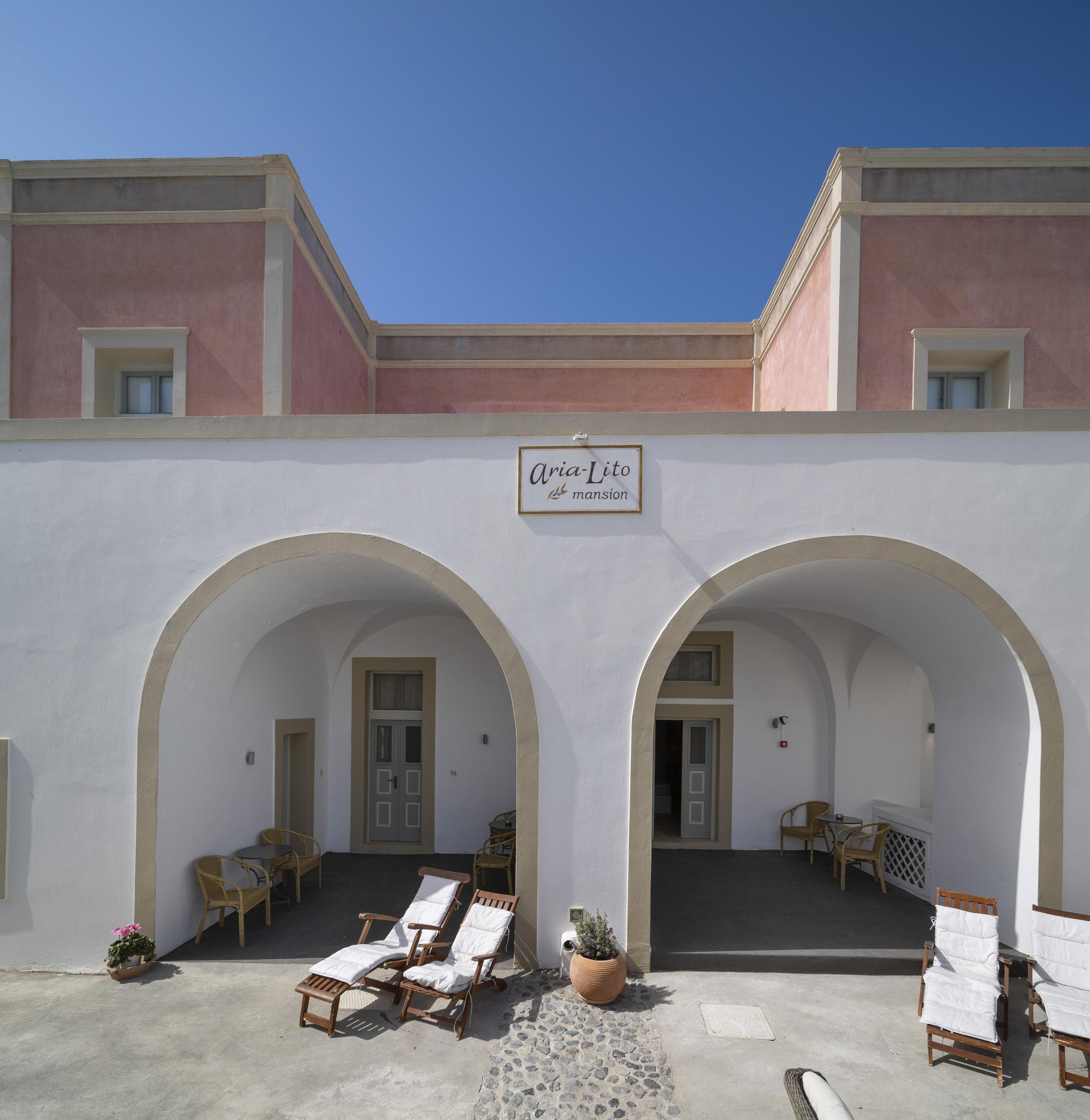 Hotel Aria Lito Mansion à Fira  Extérieur photo
