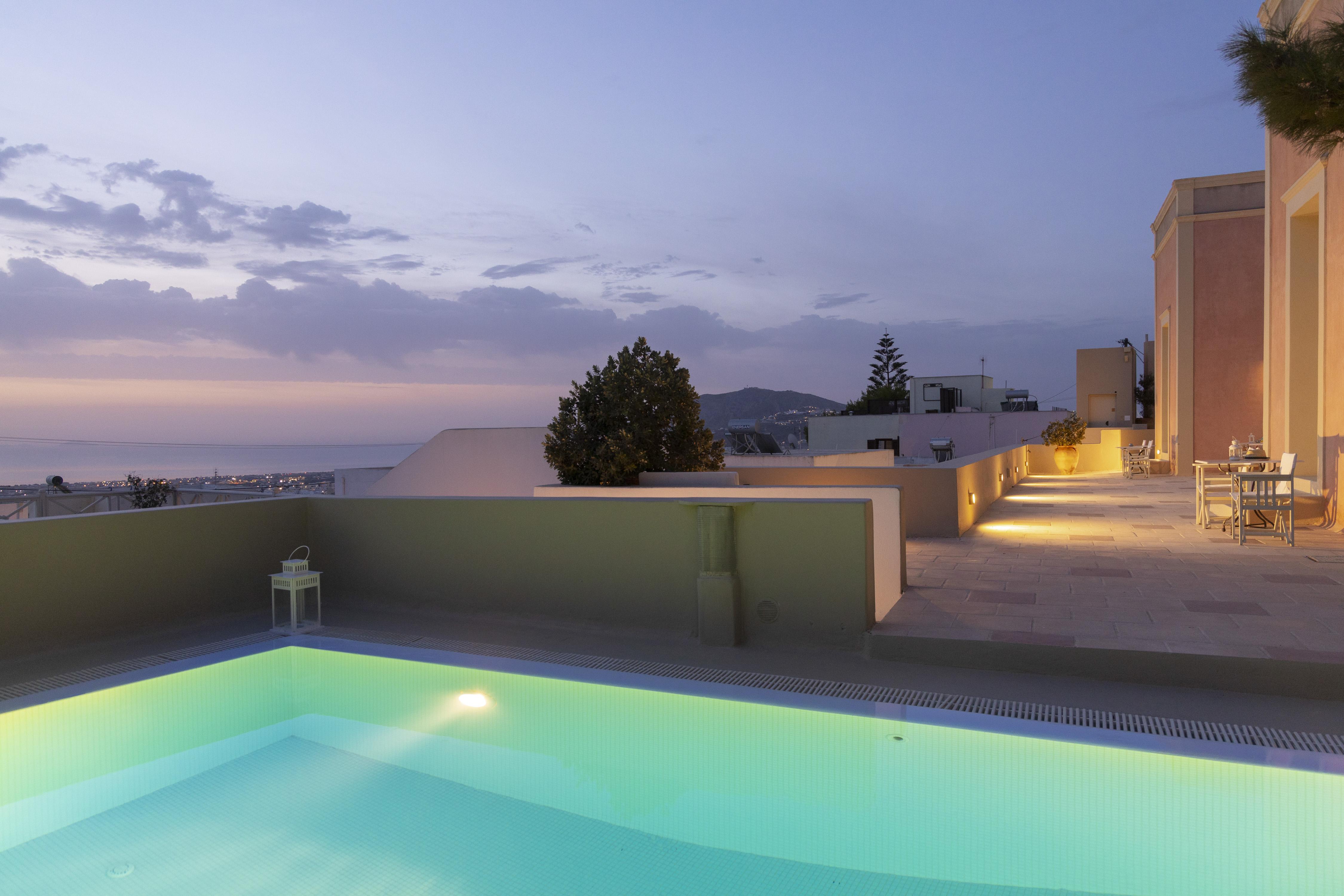Hotel Aria Lito Mansion à Fira  Extérieur photo